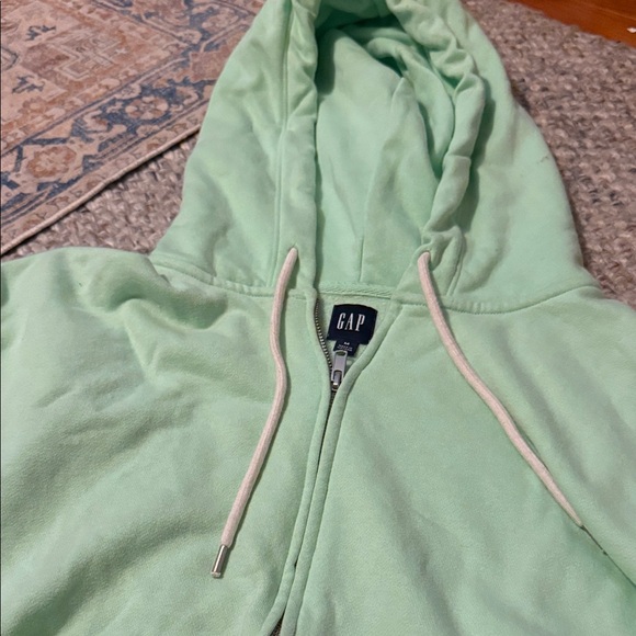 GAP Light Green Zip-up Hoodie - Picture 6 of 6